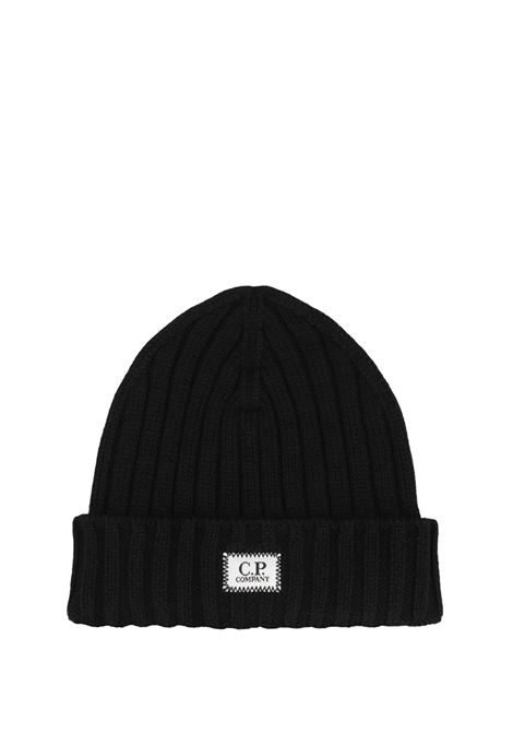 beanie hat man black C.P. COMPANY | RFCMAC738A-005509A999